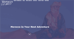 Desktop Screenshot of moroccoexplored.com
